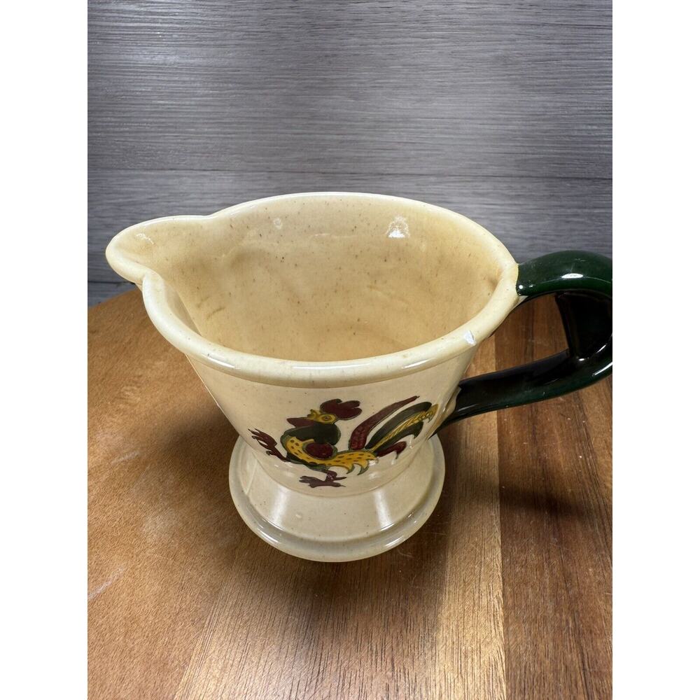 Metlox Poppy Trail Rooster Creamer